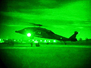 12.4.: Ein "Black Hawk" landet am Übungsplatz Bruckneudorf. (Bild öffnet sich in einem neuen Fenster)