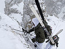 13.3.: Alpinsoldaten während des Wettkampfes "Edelweiss Raid" in Tirol. (Bild öffnet sich in einem neuen Fenster)