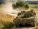 15.7.: Panzer trainieren in Allentsteig. (Bild öffnet sich in einem neuen Fenster)