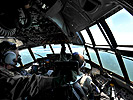 15.10.: Eine C-130 "Hercules" fliegt nach Französisch Guayana. (Bild öffnet sich in einem neuen Fenster)