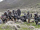 17.6.: Soldaten aus Österreich und Belgien üben im Gebirge. (Bild öffnet sich in einem neuen Fenster)