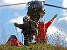 19.10.: "Rescue-Helitraining" im Camp Butmir. (Bild öffnet sich in einem neuen Fenster)