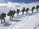 19.4.: Soldaten unterwegs auf der Seetaler Alpe. (Bild öffnet sich in einem neuen Fenster)
