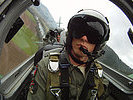 23.11.: Im Cockpit einer PC-7 in der "Low Flight Zone" Zeltweg. (Bild öffnet sich in einem neuen Fenster)