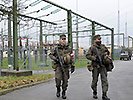 28.11.: Ein Trupp bewacht das Umspannwerk Bisamberg bei der "Aegis 14". (Bild öffnet sich in einem neuen Fenster)