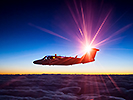 28.11.: Eine Saab 105OE bei einer nächtlichen Abfangübung. (Bild öffnet sich in einem neuen Fenster)
