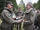 29.6.: Bundespräsident Van der Bellen besucht die Milizübung "Zirbenland". (Bild öffnet sich in einem neuen Fenster)