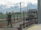 Entladung am Bahnhof Fritzens/Wattens. (Bild öffnet sich in einem neuen Fenster)