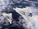 Saab 35OE "Draken". (Bild öffnet sich in einem neuen Fenster)