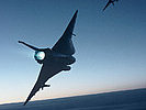 Saab 35OE "Draken". (Bild öffnet sich in einem neuen Fenster)