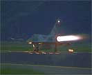 Night flight "Zeltweg"