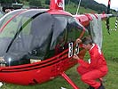 Jeder Wettbewerbshubschrauber erhält eine Startnummer. (Bild öffnet sich in einem neuen Fenster)