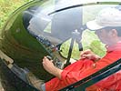 Schweizer Präzision auch im kleinsten Teilnehmerhubschrauber. (Bild öffnet sich in einem neuen Fenster)