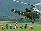 SA 316B Alouette III des schweizer Militärs. (Bild öffnet sich in einem neuen Fenster)