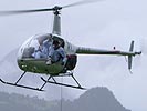 Eine französische R22 im Anflug zur ersten Zieltonne. (Bild öffnet sich in einem neuen Fenster)