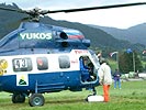 Mi-2 bei der Vorbereitung auf das "Fender Rigging". (Bild öffnet sich in einem neuen Fenster)