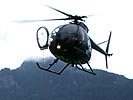 MD 500 beim Navigationskurs. (Bild öffnet sich in einem neuen Fenster)