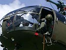 Schweizer Alouette III. (Bild öffnet sich in einem neuen Fenster)