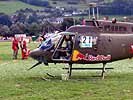 OH-58 vor dem Start zum Slalom Wettbewerb. (Bild öffnet sich in einem neuen Fenster)