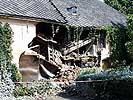 Ein Haus in Mitterkirchen konnte dem Wasser nicht standhalten. (Bild öffnet sich in einem neuen Fenster)