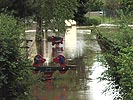 Auch vor Kinderspielplätzen machte die Flut nicht halt. (Bild öffnet sich in einem neuen Fenster)