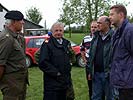 Verteidigungsminister Scheibner und Landeshauptmann Pröll auf Erkundung. (Bild öffnet sich in einem neuen Fenster)