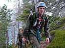 Lettisches Team beim Alpinmarsch. (Bild öffnet sich in einem neuen Fenster)