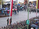 Der festliche Abschluss der Patrouille stieß auf reges Zuschauerinteresse. (Bild öffnet sich in einem neuen Fenster)