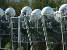 Gefechtsvorführung
Abschirmung der Demonstranten. (Bild öffnet sich in einem neuen Fenster)