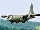 C130 Hercules der Österreicher. (Bild öffnet sich in einem neuen Fenster)