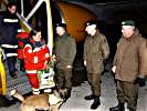 Angehörige der Österreichischen Rettungshunde-Brigade. (Bild öffnet sich in einem neuen Fenster)