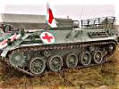 Sanitätsschützenpanzer im Kontrollpunkt. (Bild öffnet sich in einem neuen Fenster)