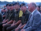 Obstlt Mag. Dr. Stupka, Genlt Entacher, Bgdr Prader, Obstlt Petermair. (Bild öffnet sich in einem neuen Fenster)