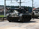Jagdpanzer K am Bahnhof Göpfritz. (Bild öffnet sich in einem neuen Fenster)