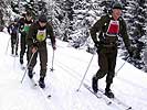 Tiefster Winter beim Patrouillenlauf. (Bild öffnet sich in einem neuen Fenster)