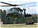 Black Hawk hebt ab. (Bild öffnet sich in einem neuen Fenster)