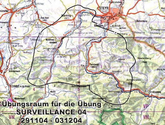 Übungsgebiet
