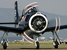 North American T-28B Trojan. (Bild öffnet sich in einem neuen Fenster)