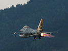 F-16 "Fighting Falcon". (Bild öffnet sich in einem neuen Fenster)