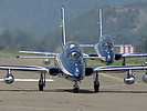 Gäste: Die Frecce Tricolori sind bereits in Zeltweg. (Bild öffnet sich in einem neuen Fenster)