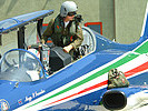 Frecce Tricolori. (Bild öffnet sich in einem neuen Fenster)