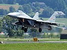 MiG-29 Fulcrum. (Bild öffnet sich in einem neuen Fenster)