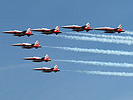 Patrouille Suisse. (Bild öffnet sich in einem neuen Fenster)
