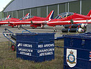 Red Arrows. (Bild öffnet sich in einem neuen Fenster)