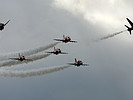 Red Arrows. (Bild öffnet sich in einem neuen Fenster)