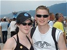 Julia und David freuen sich über alles. (Bild öffnet sich in einem neuen Fenster)