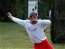 In der Gesamtwertung führend: Oberwachtmeister Günter Kaiser.