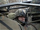 Deutsche Fallschirmjäger. (Bild öffnet sich in einem neuen Fenster)