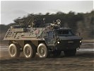 Ein deutscher Mannschaftstransportpanzer Fuchs. (Bild öffnet sich in einem neuen Fenster)