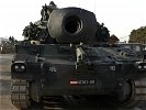 ... die Panzerhaubitze M109A5Ö der Artillerie ... (Bild öffnet sich in einem neuen Fenster)